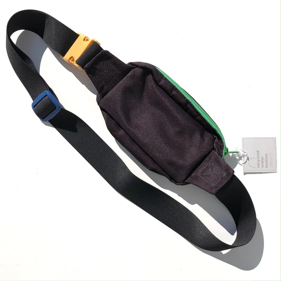 Fanny Pack Waist Bag Black Adjustable Zippers eBay Open 2023 small fanny pack - Picture 2 of 2